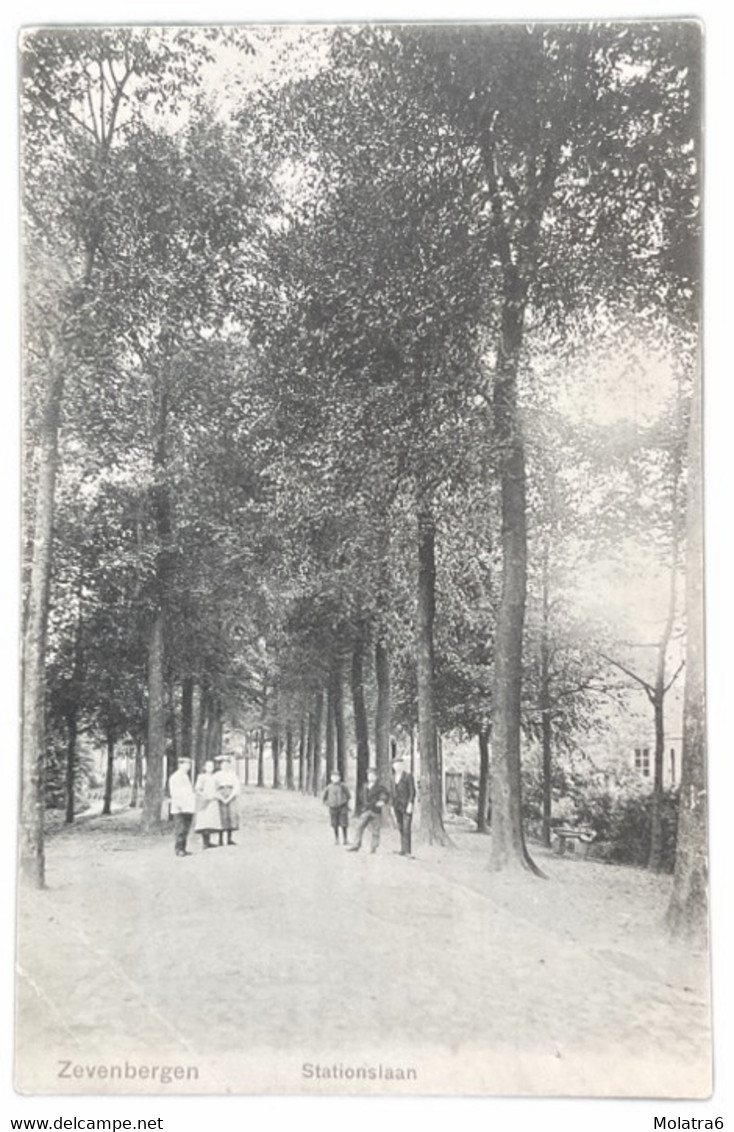 #624 - Stationslaan, Zevenbergen 1909 (NB)