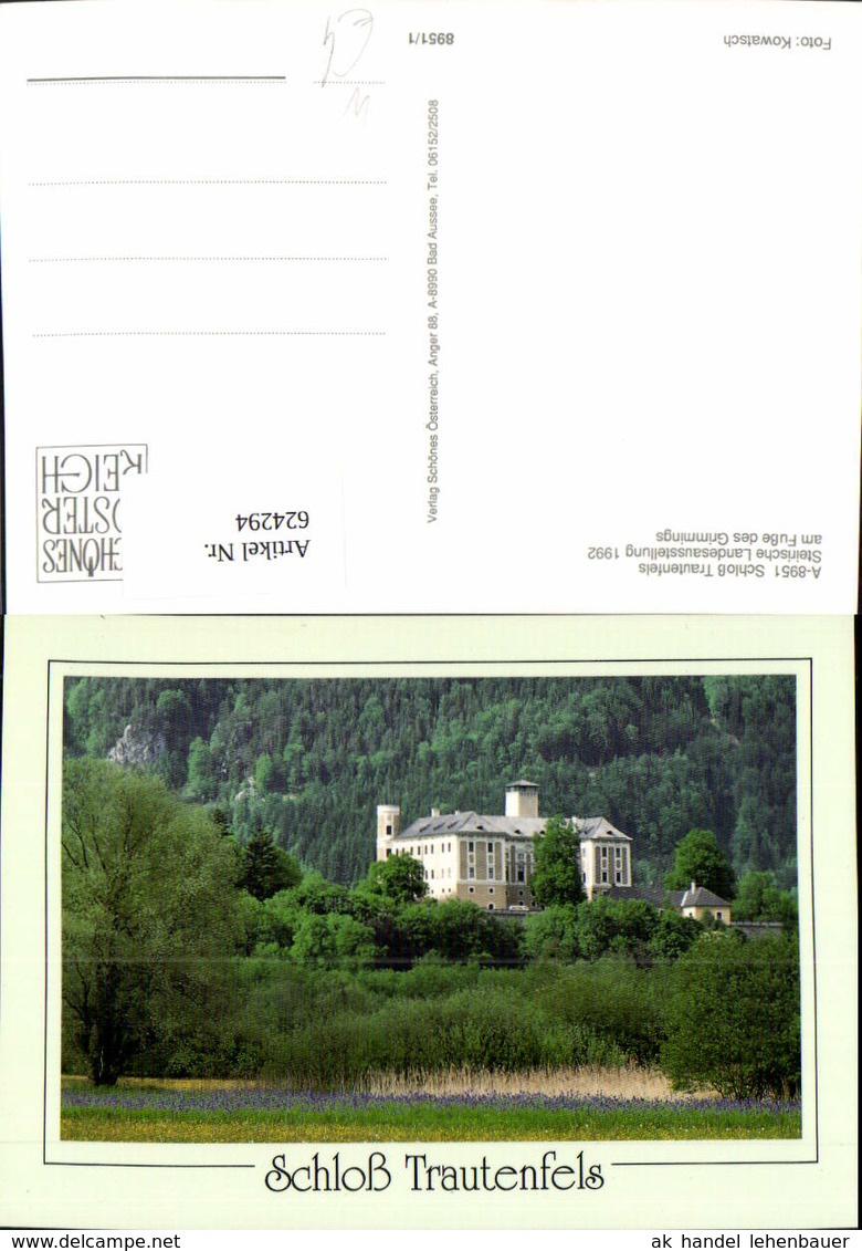 624294,Schloss Trautenfels Stainach-P&uuml;rgg