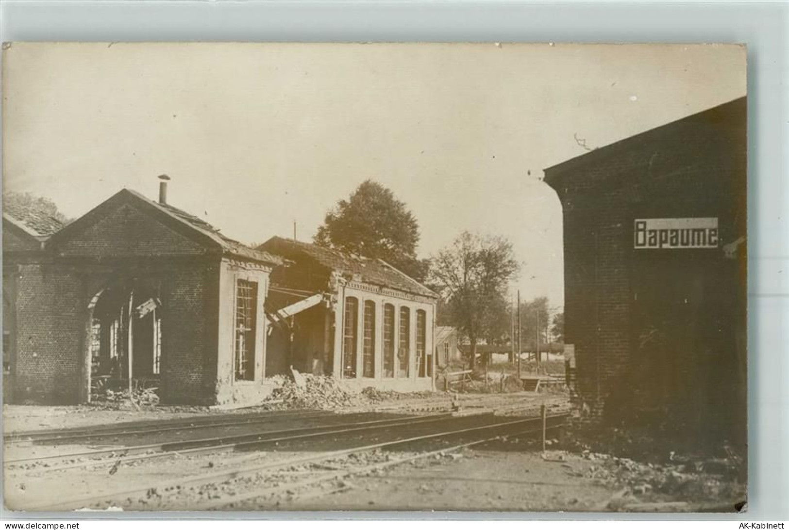 62450 Bapaume - zerstörter Bahnhof - 52214812
