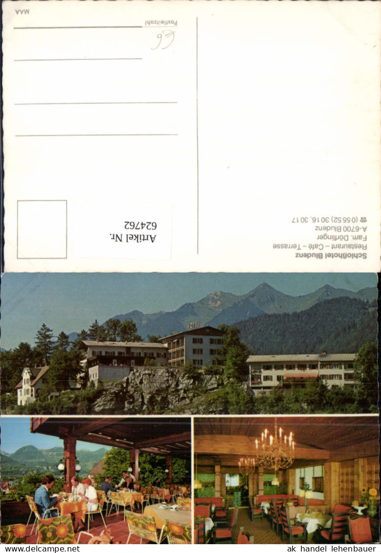 624762,Mehrbild Ak Bludenz Schlosshotel Bludenz