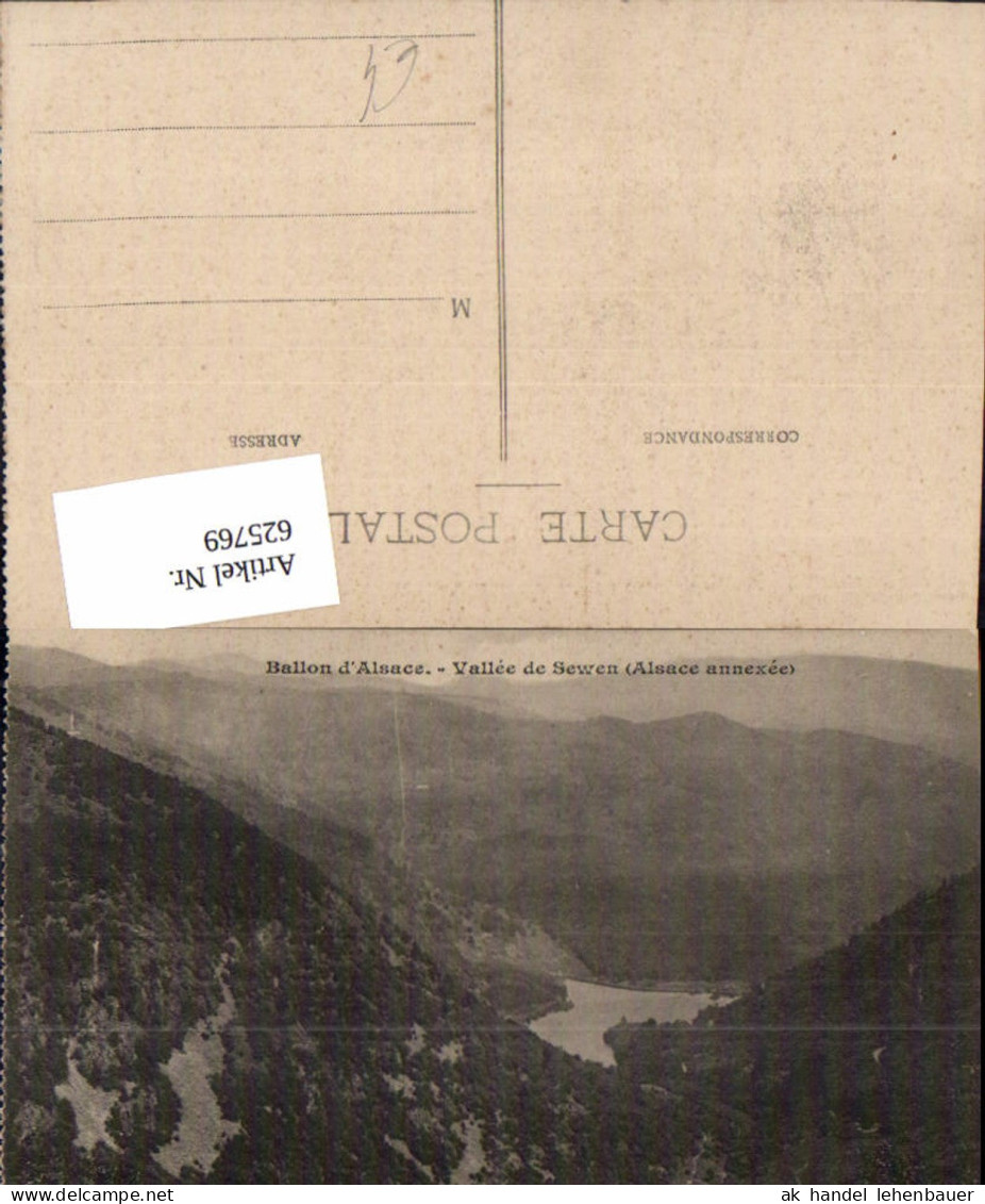 625769,Ballon d Alsace Vallee de Sewen Alsace annexee France