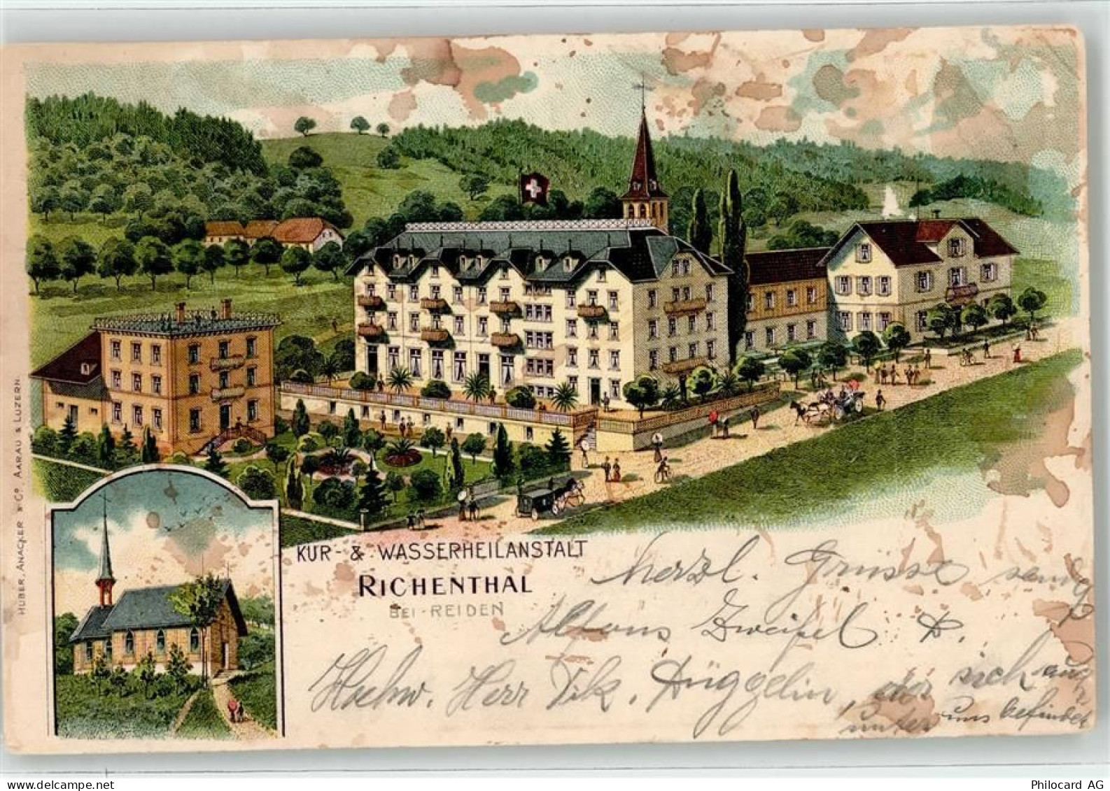 6260 Reiden - Kur und Wasserheilanstalt Richenthal - 52172825