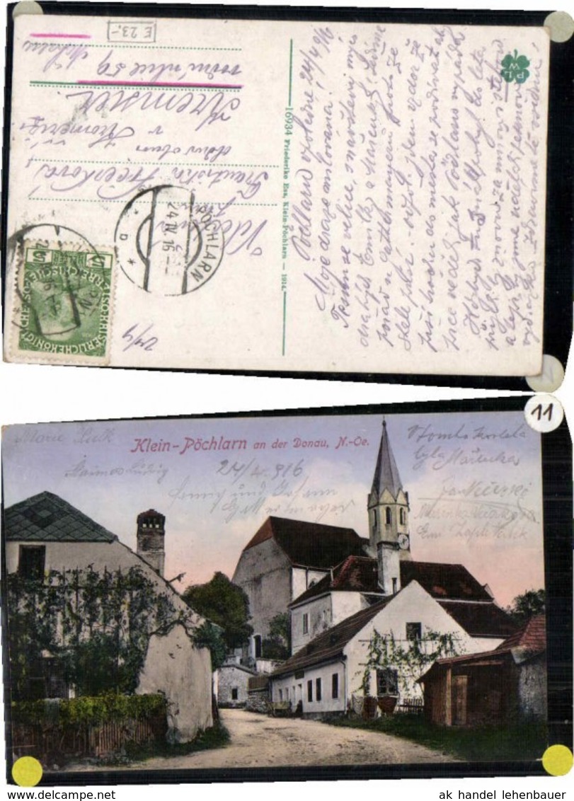 62622,Klein P&ouml;chlarn a.d. Donau Dorfpartie 1914