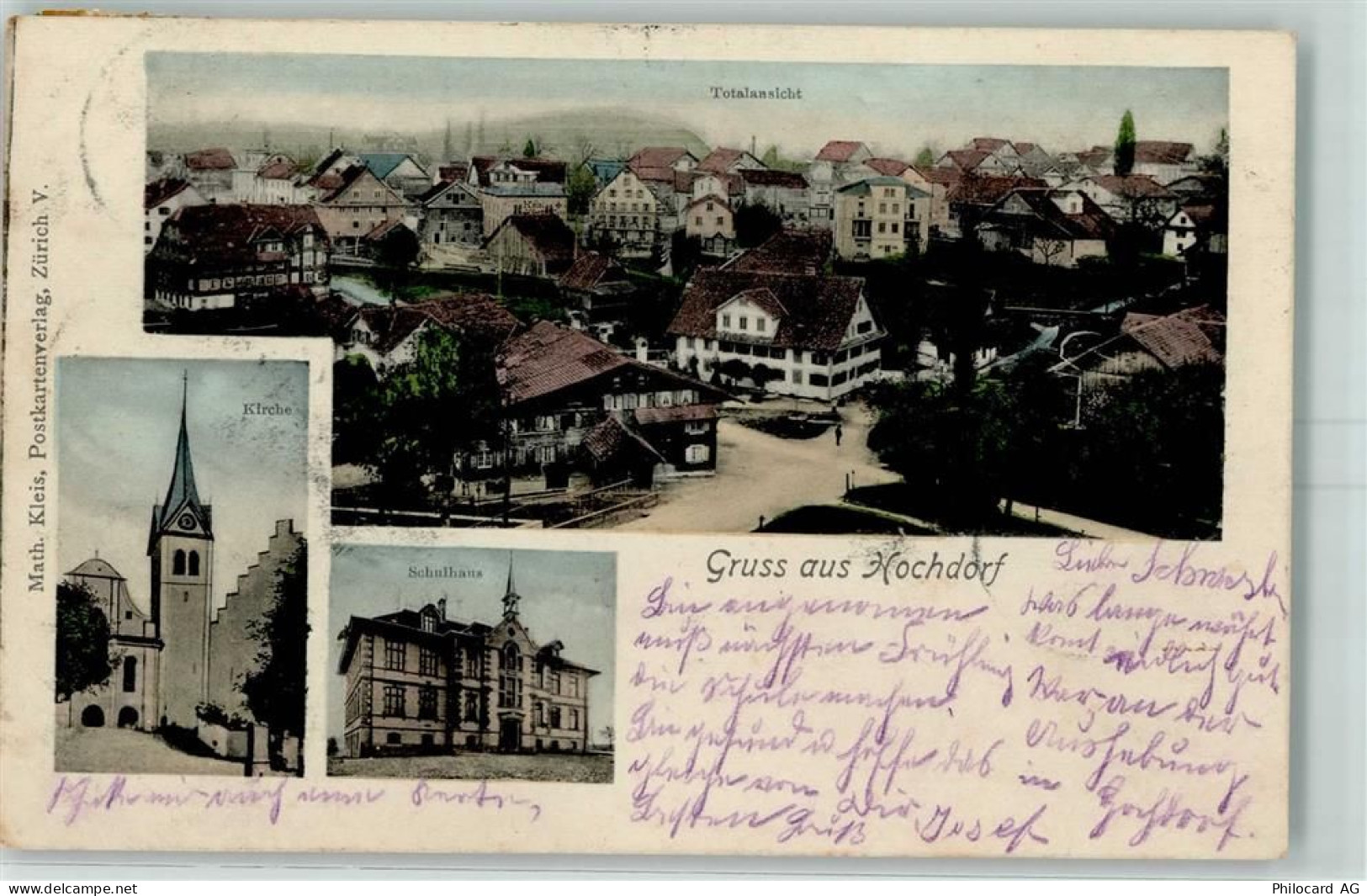 6280 Hochdorf 1904 - Schule AK - 13603575