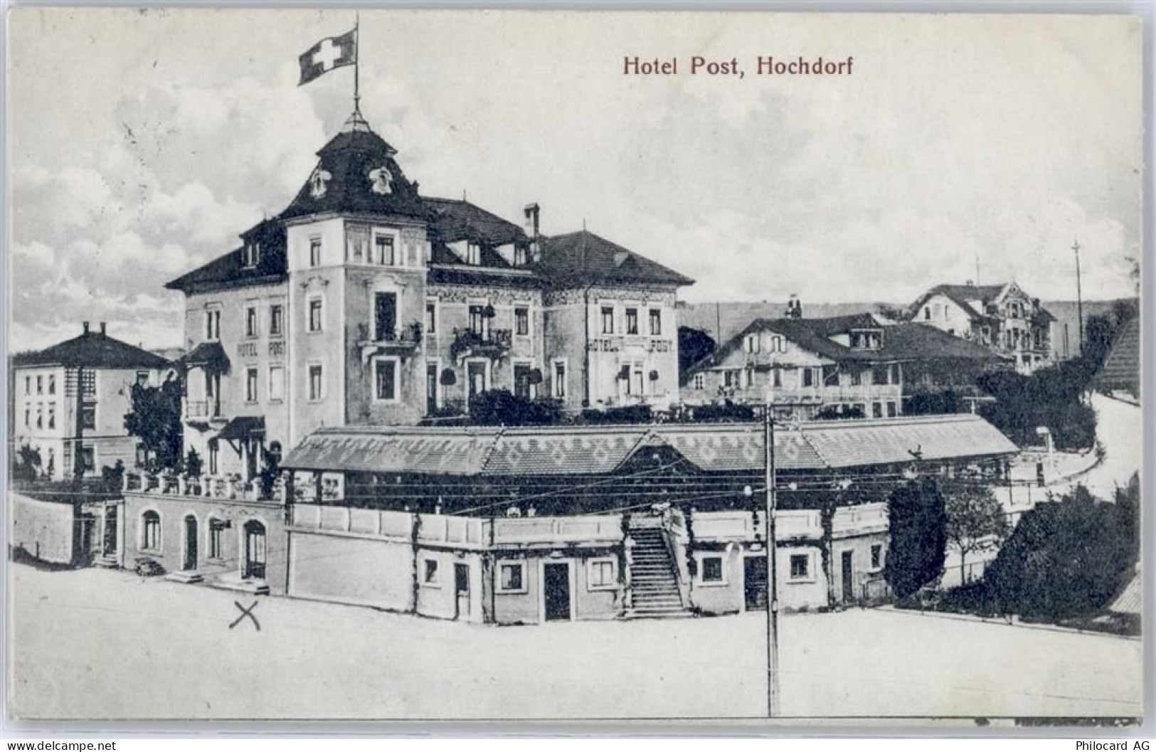 6280 Hochdorf - 1914, Hotel Post - 51280992