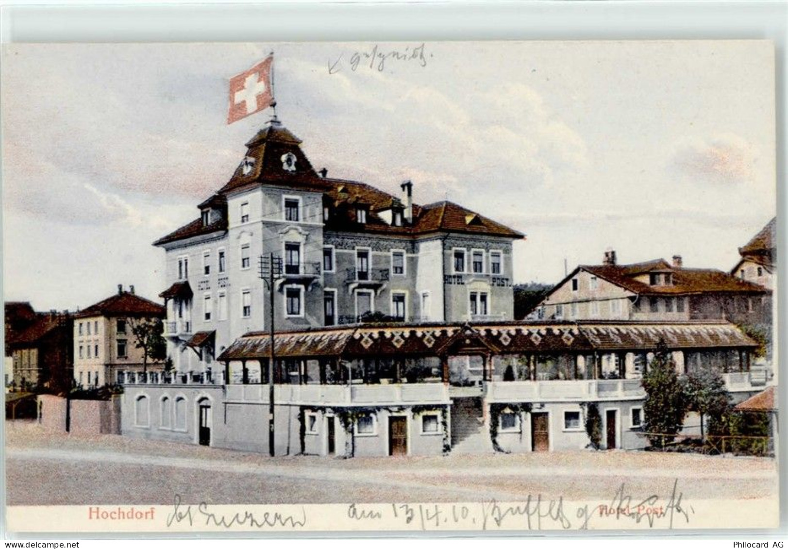 6280 Hochdorf Lithographie Gasthaus - 51636365
