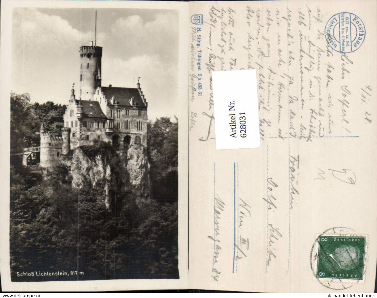 628031,Honau Lichtenstein Schloss Lichtenstein