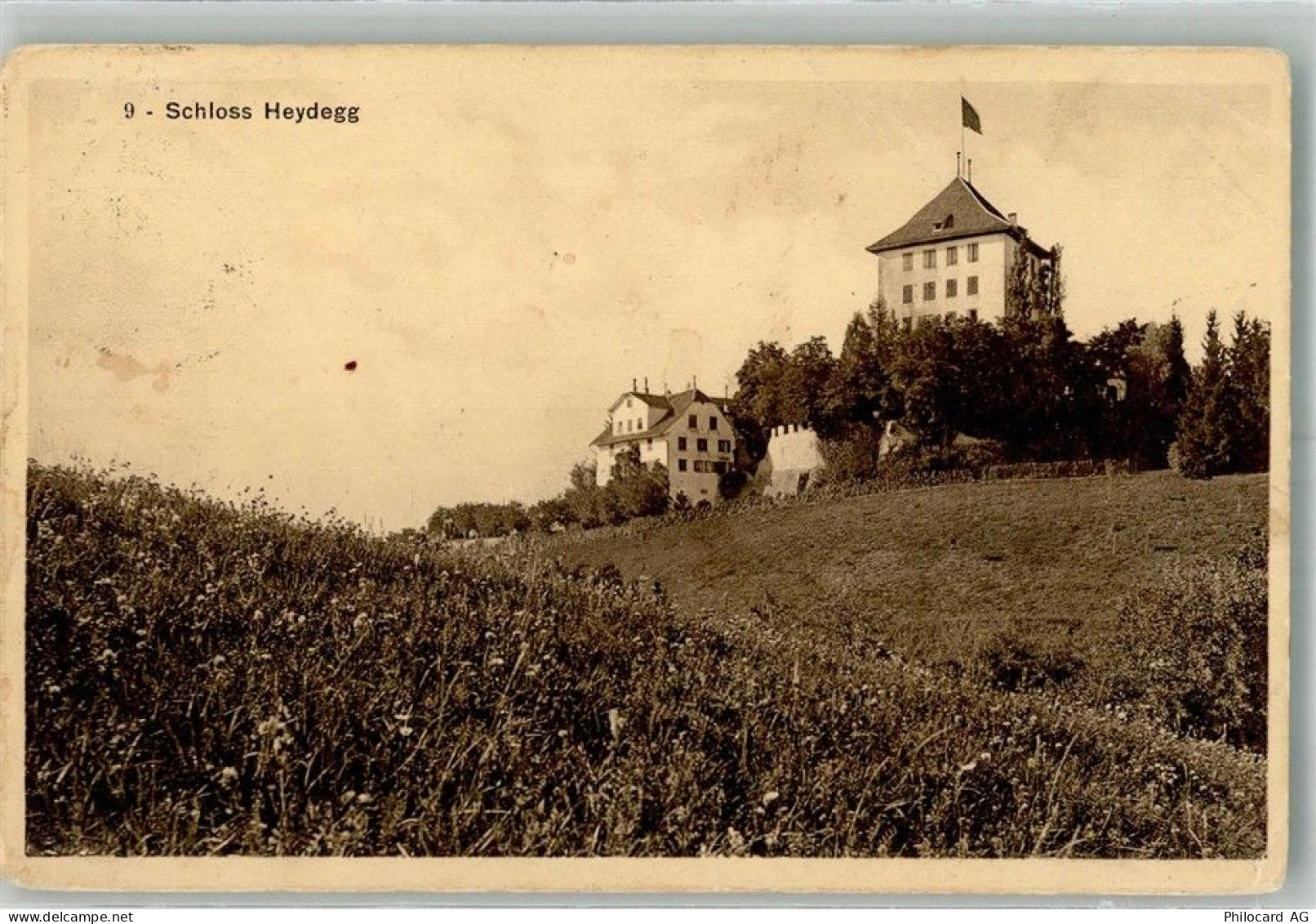 6284 Gelfingen 1920 Foto AK Schloss Heydegg - 38219050