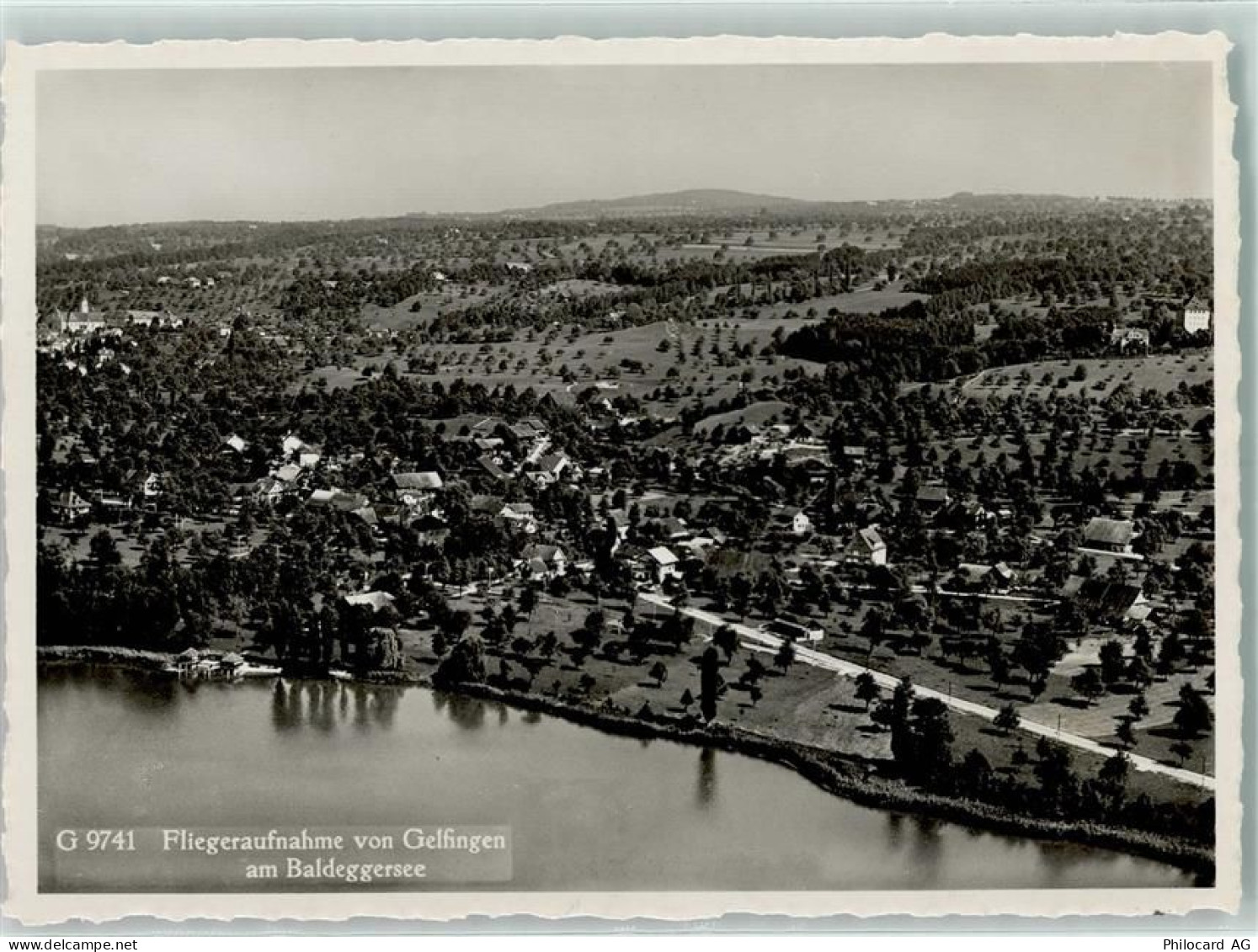 6284 Gelfingen - Fliegeraufnahme Baldeggersee - 13145553