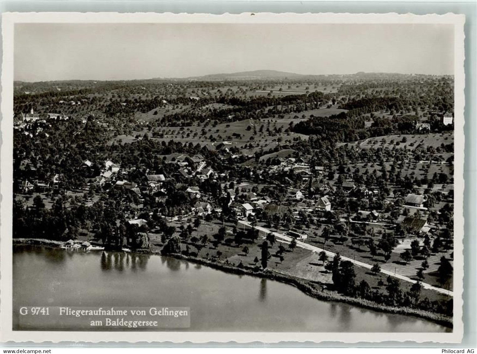 6284 Gelfingen - Fliegeraufnahme Baldeggersee - 13145554