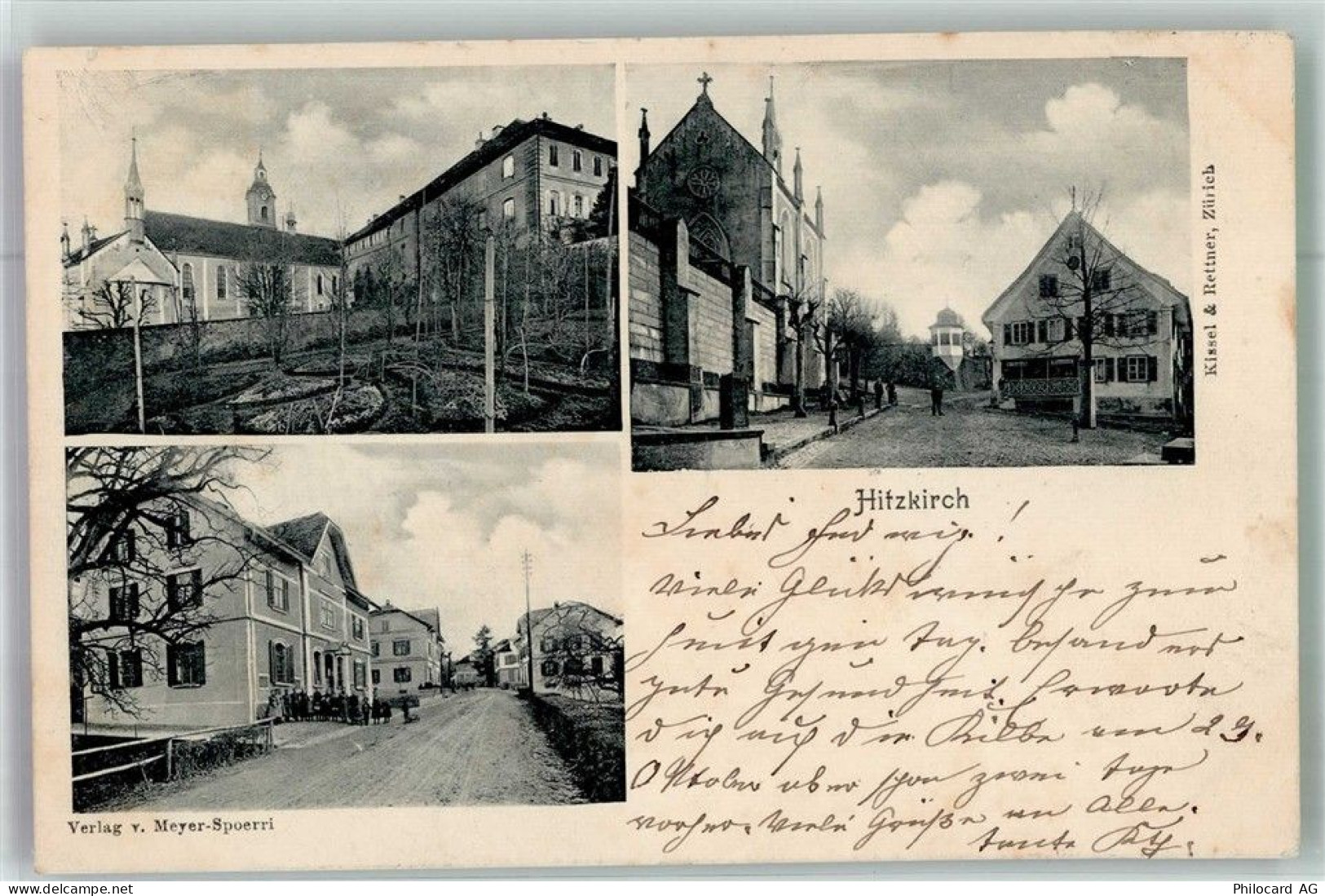 6285 Hitzkirch 1905 Foto AK - 13673184