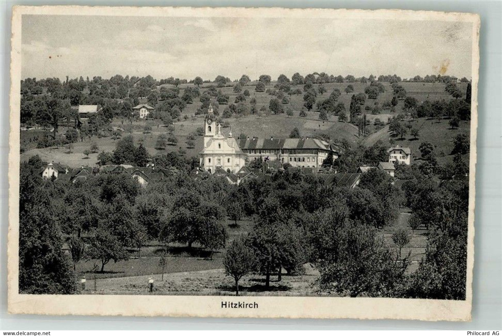 6285 Hitzkirch 1915 Foto AK Kirche - 10753042
