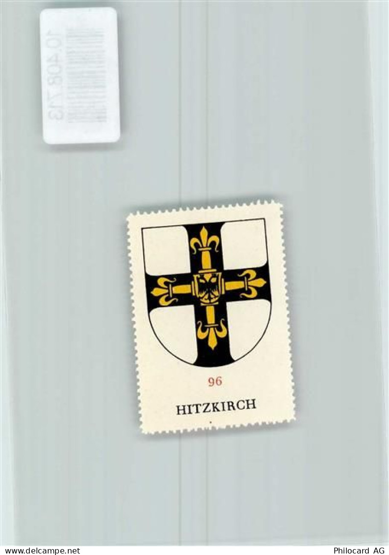 6285 Hitzkirch - Vignette Wappen Kaffee Hag ca 1920-1940 - 10408713