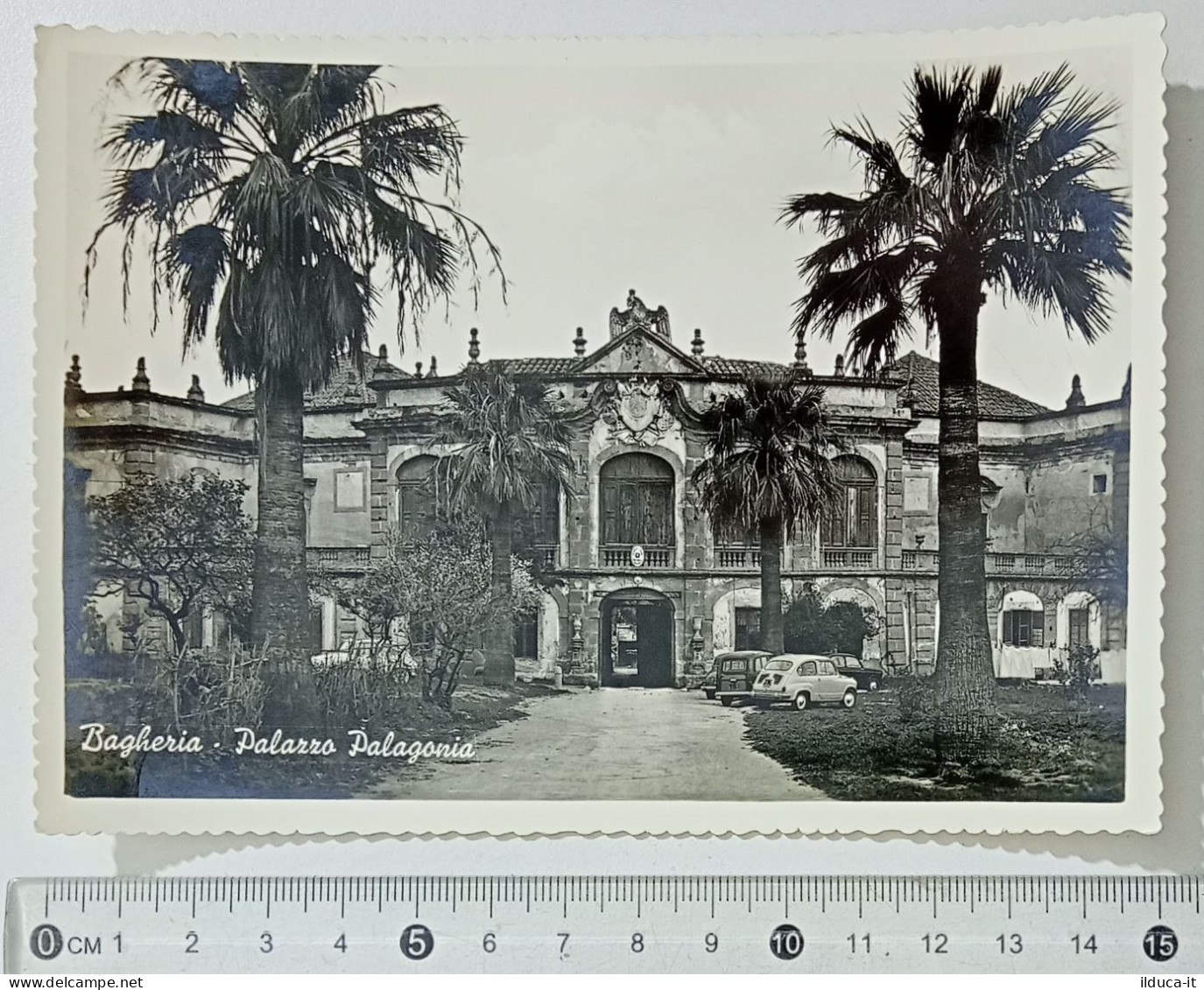 62929 2321 Cartolina - Palermo Bagheria - Palazzo Palagonia Vg 1962