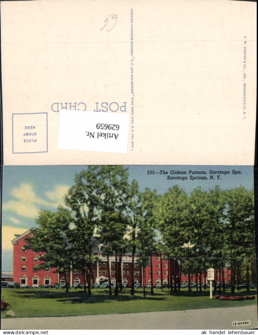 629659,The Gideon Putnam Saratoga Spa Saratoga Springs New York