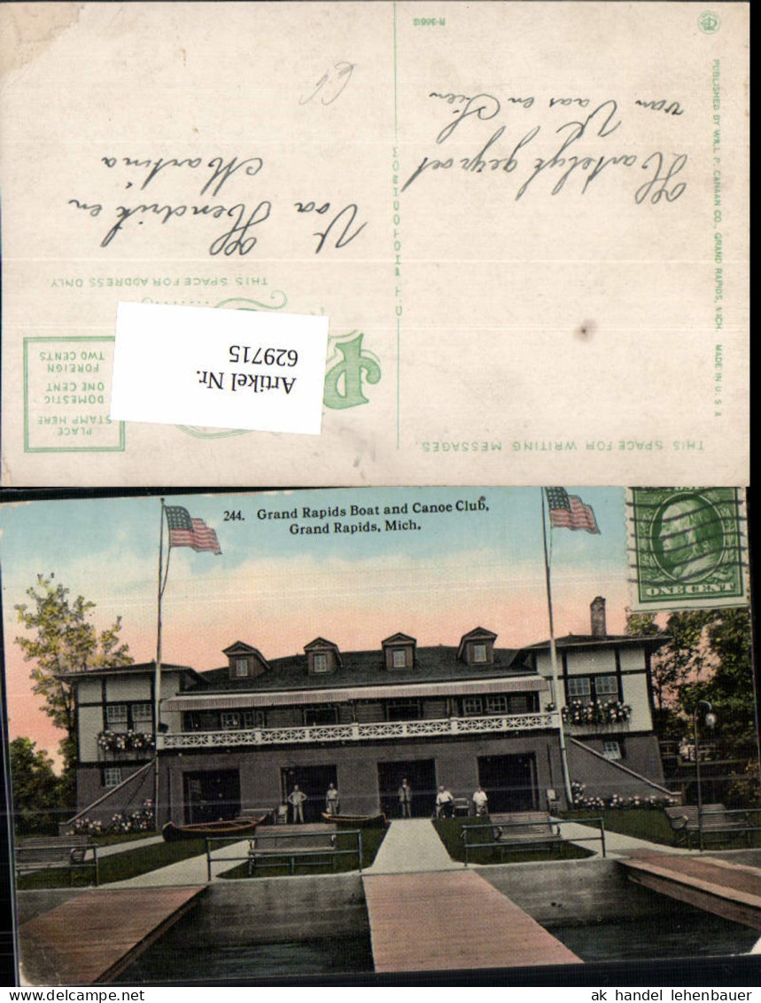 629715,Grand Rapids Boat and Canoe Club Grand Rapids Michigan