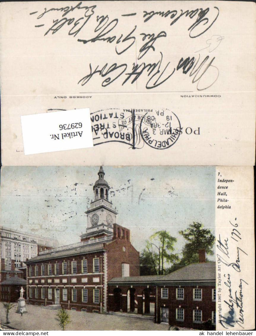 629736,Independence Hall Philadelphia Pennsylvania