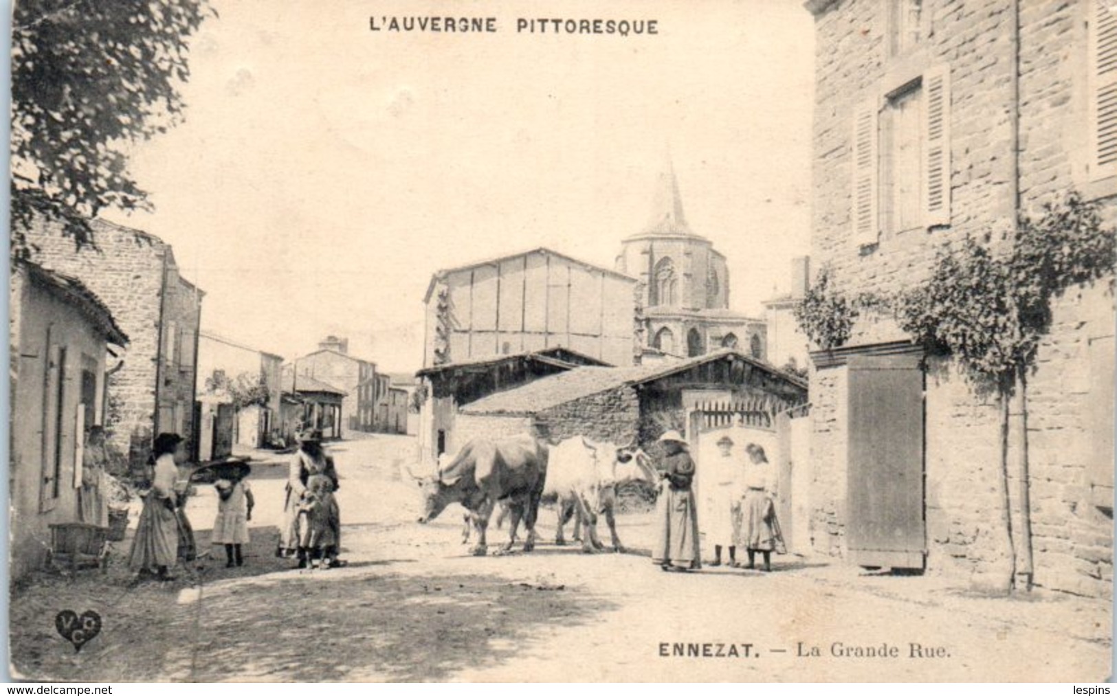63 - ENNEZAT --  La grande rue