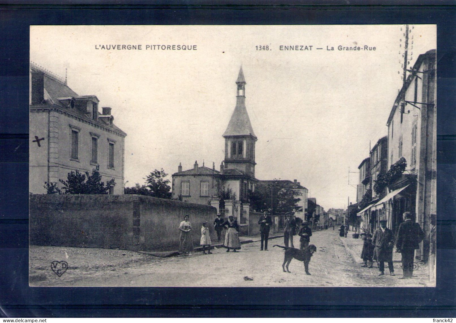 63. ennezat. la grande rue