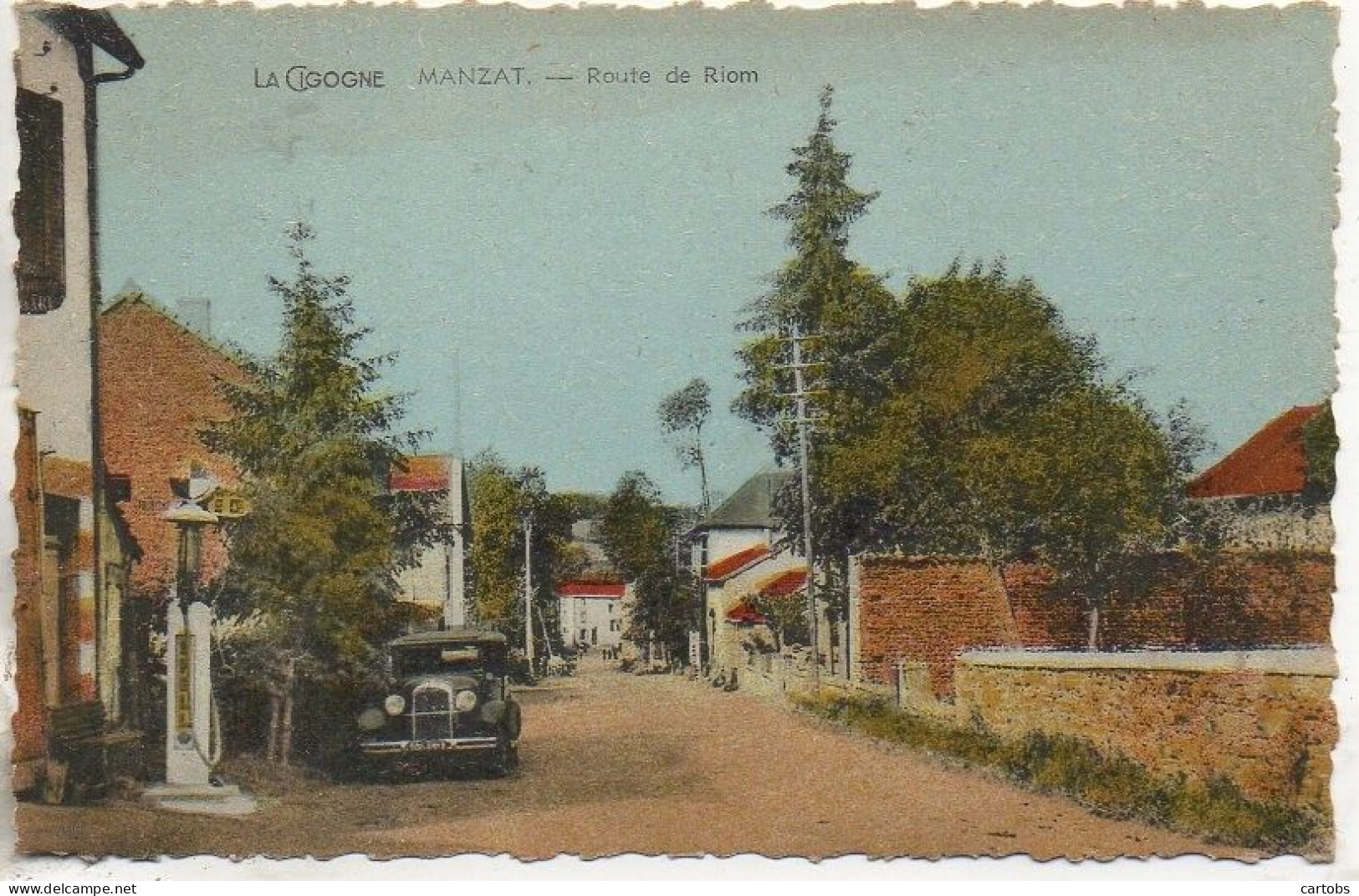 63 MANZAT  Route de Riom