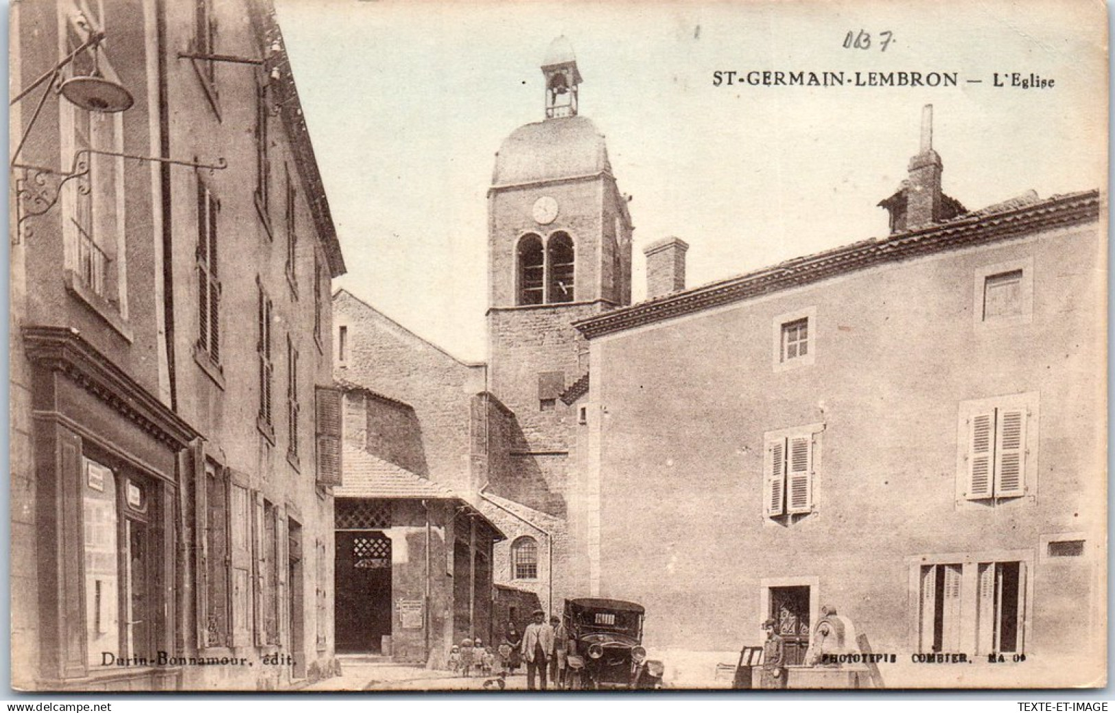 63 SAINT GERMAIN LEMBRON - l'eglise.