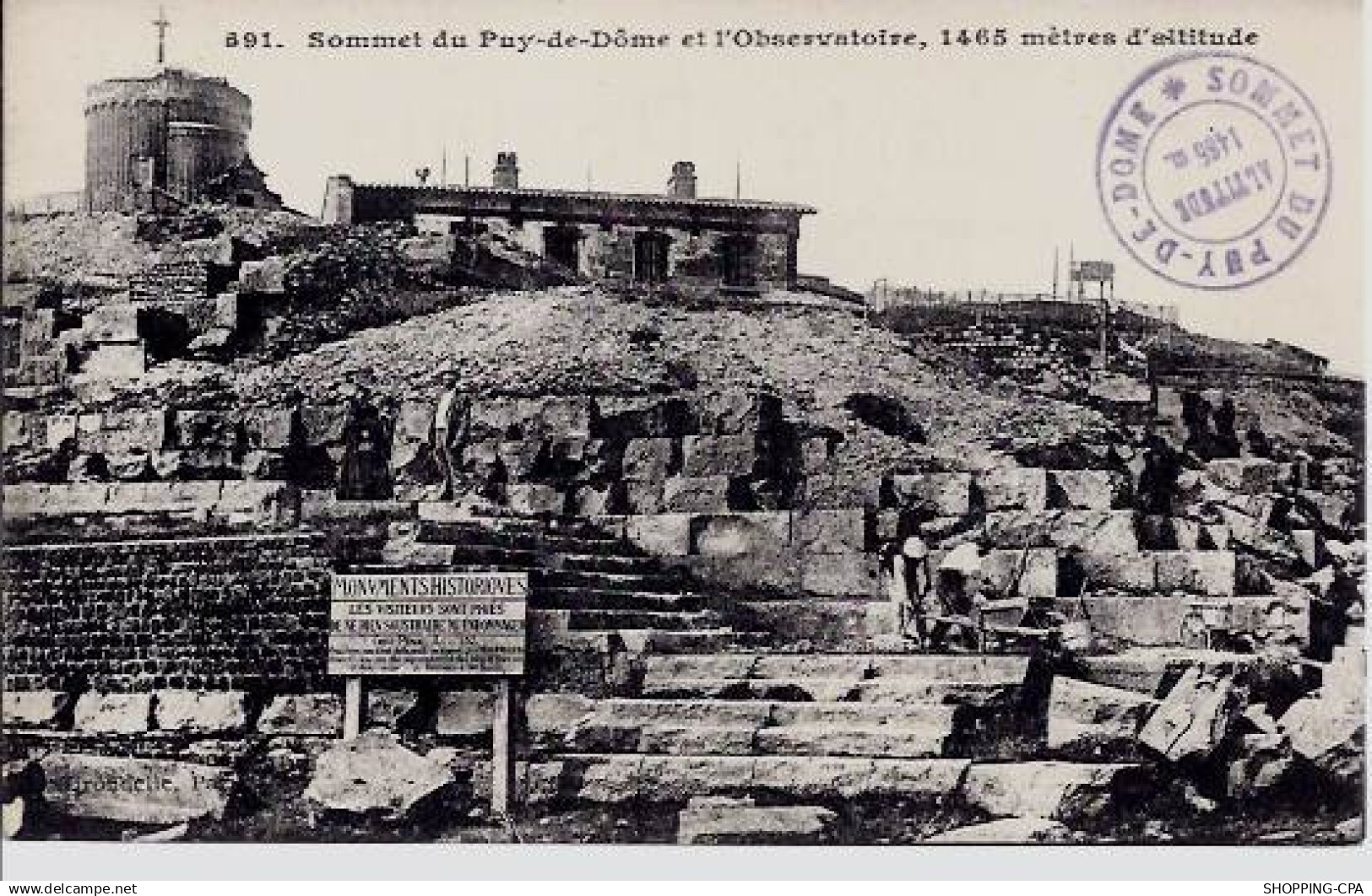 63 - Sommet du Puy de Dome et Observatoire