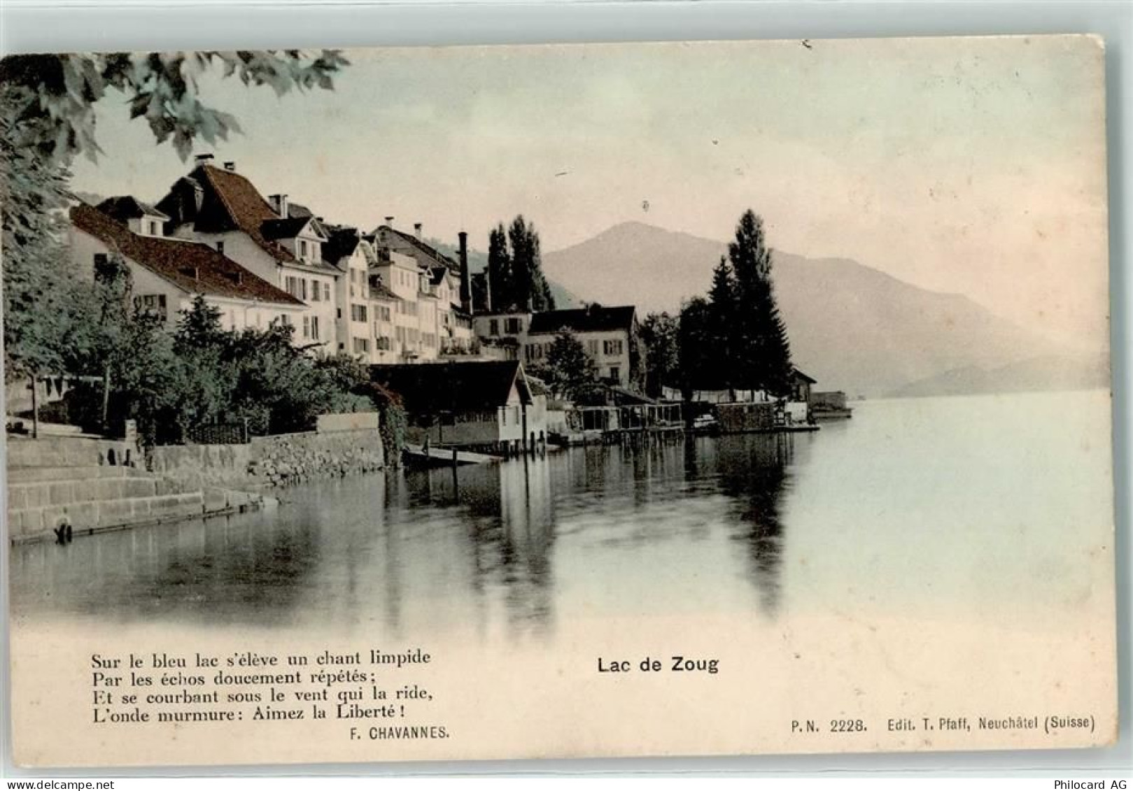 6300 Zug Zugo 1904 - Zugersee - 10602132