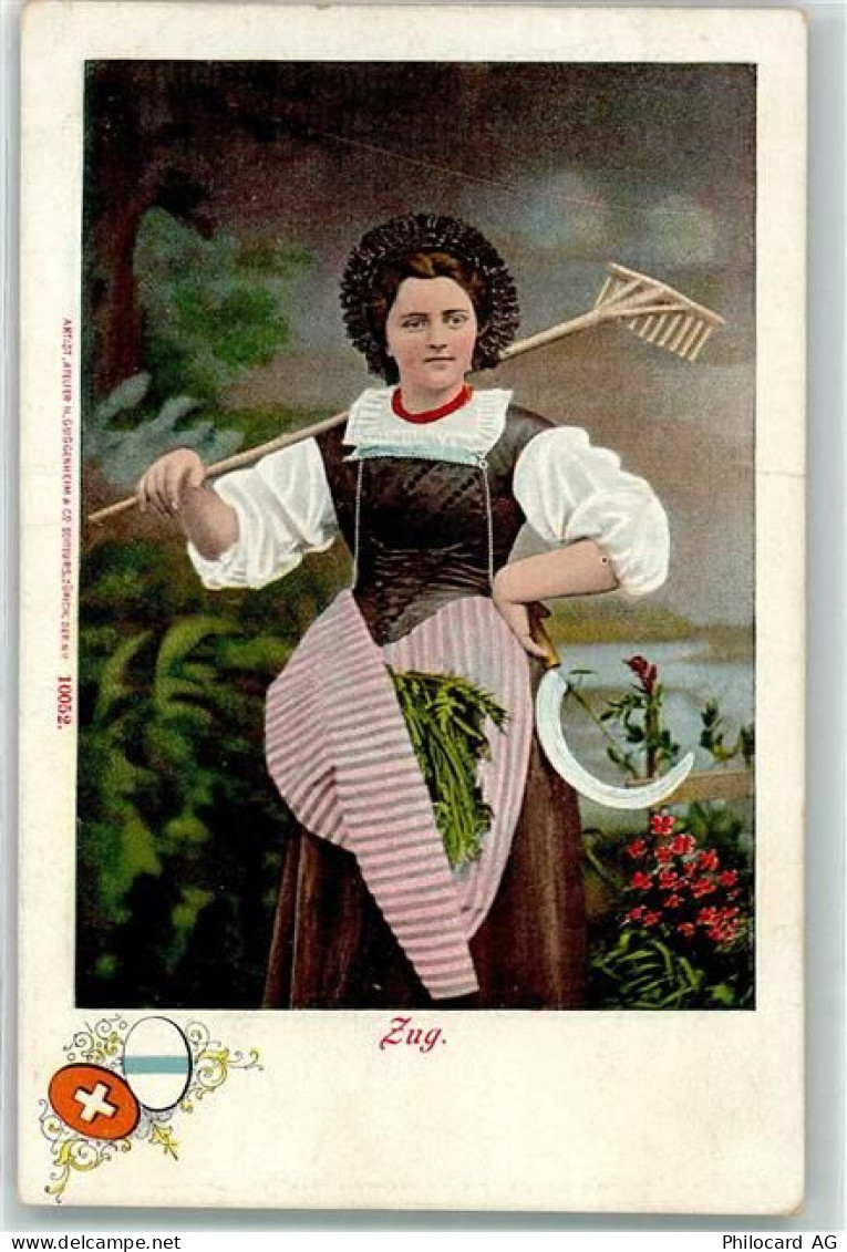 6300 Zug Zugo - Trachtenfrau - 10612074