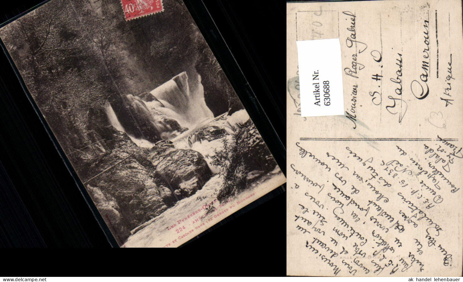 630688,Les Pyrenees-Orientales Amelie-les-Bains-Palalda Chute et Cascade France