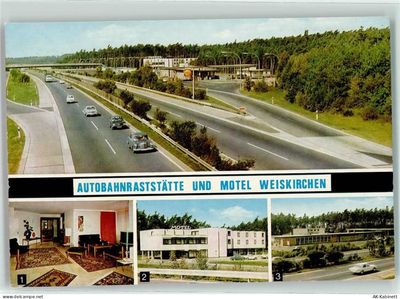 63110 W6054 Rodgau - Autobahnraststätte Motel Weiskirchen W.Fiessler E. ... - 39202902