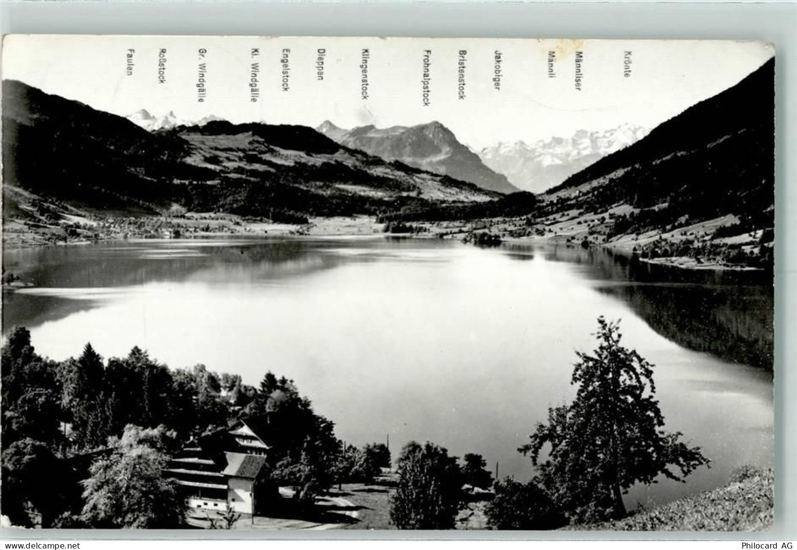 6315 Alosen - Ort lt. Stempel Ägerisee Alpenkette - 10309826