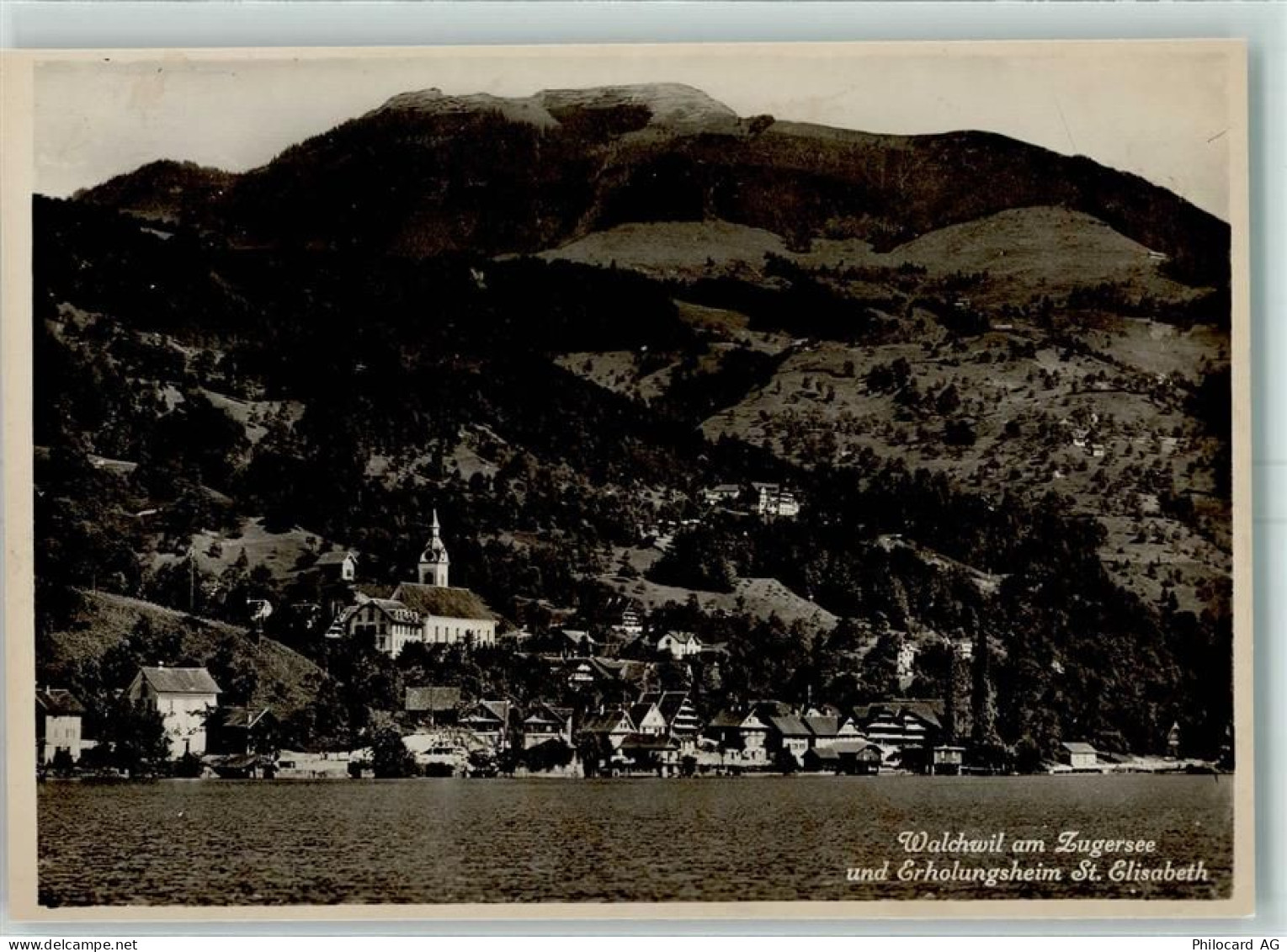6318 Walchwil 1946 - Kirche - 10394241