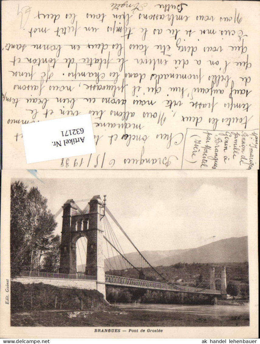 632171,Brangues Isere Brücke Pont de Groslee