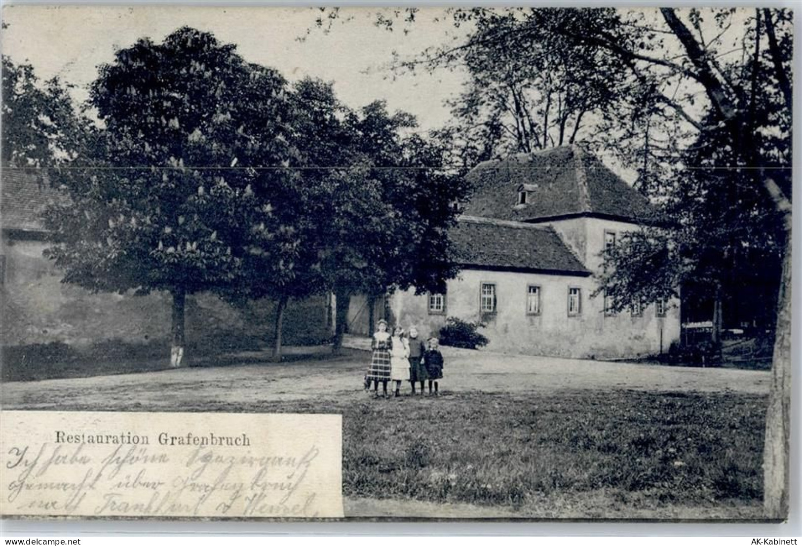 63263 W6078 Neu-Isenburg - 1906 Gasthaus Forsthaus Gravenbruch - 51448747