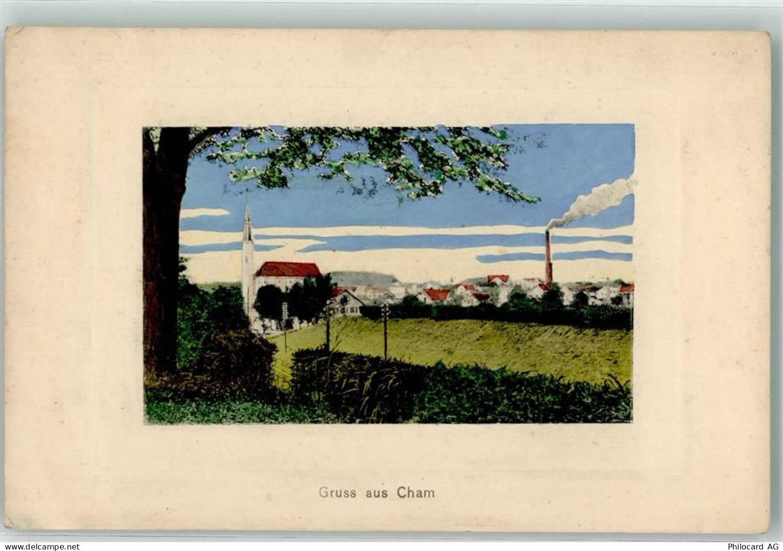 6330 Cham 1918 Prägedruck - 13961090