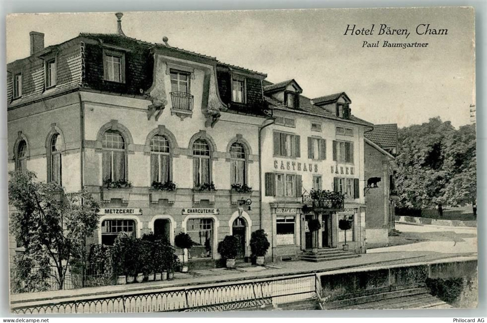 6330 Cham Foto AK Hotel Bären - 13306207