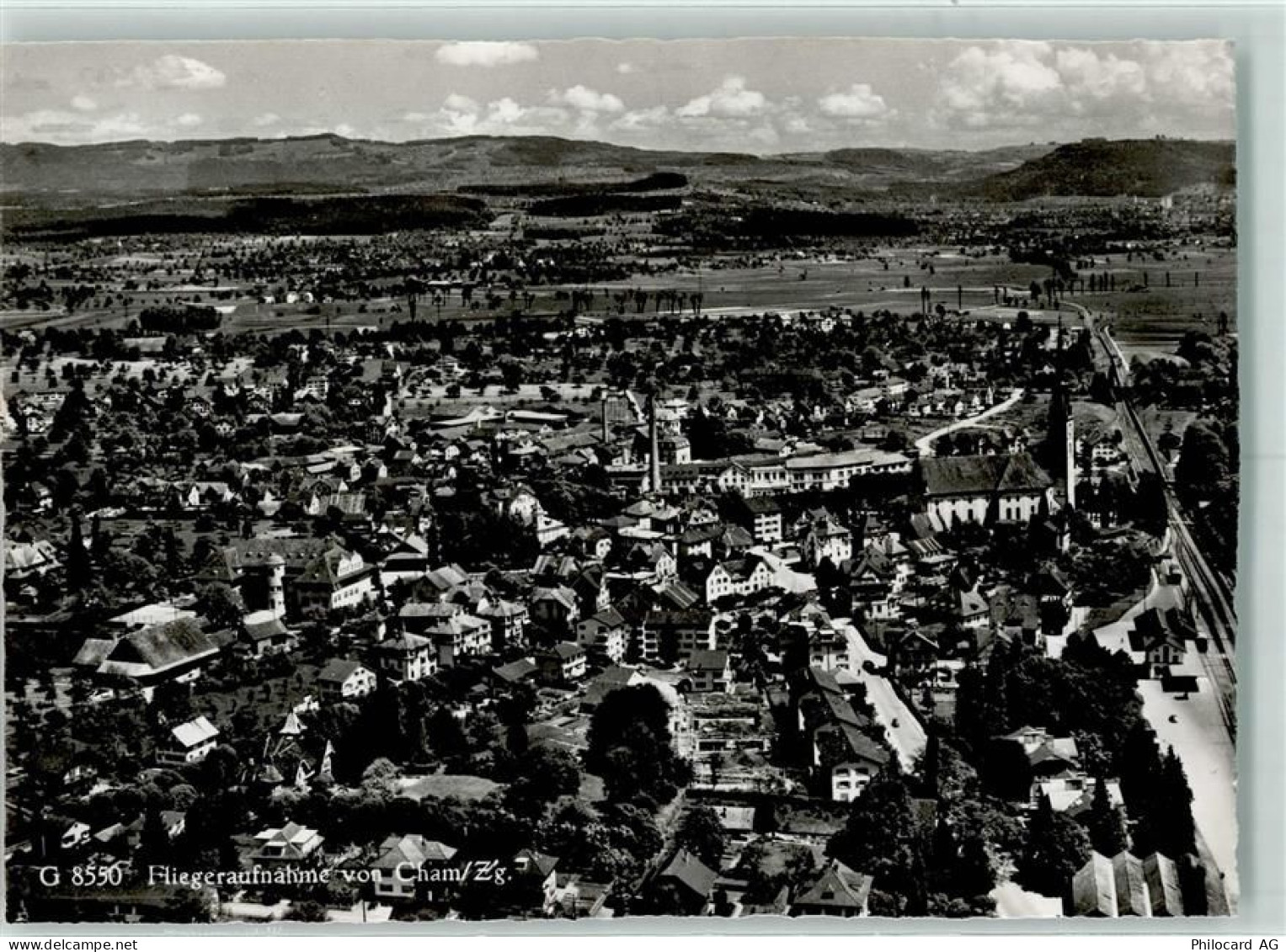 6330 Cham Gebrauchsspuren Fliegeraufnahme - 13146130