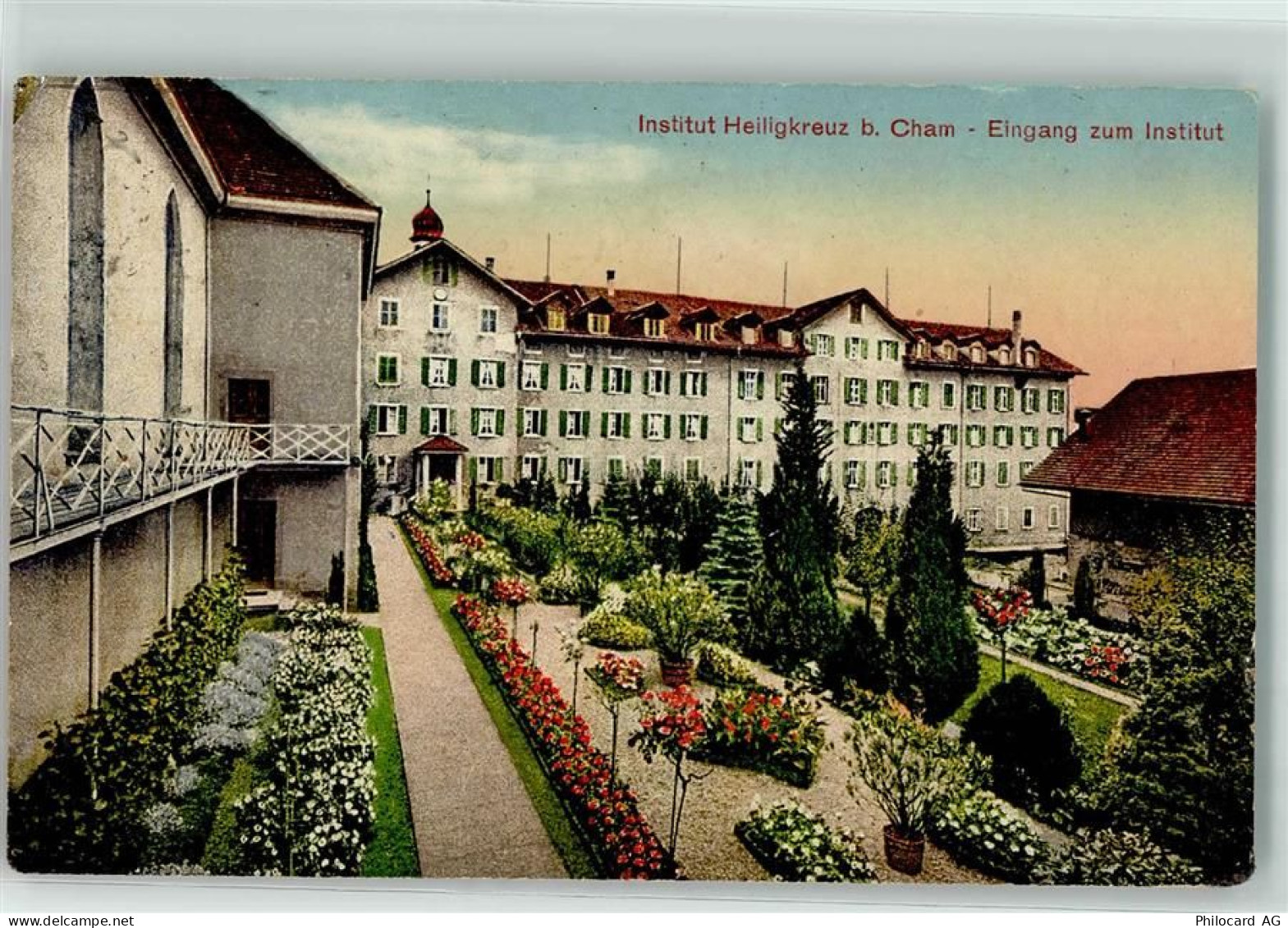 6330 Cham - Institut Heiligkreuz Eingang - 39377391