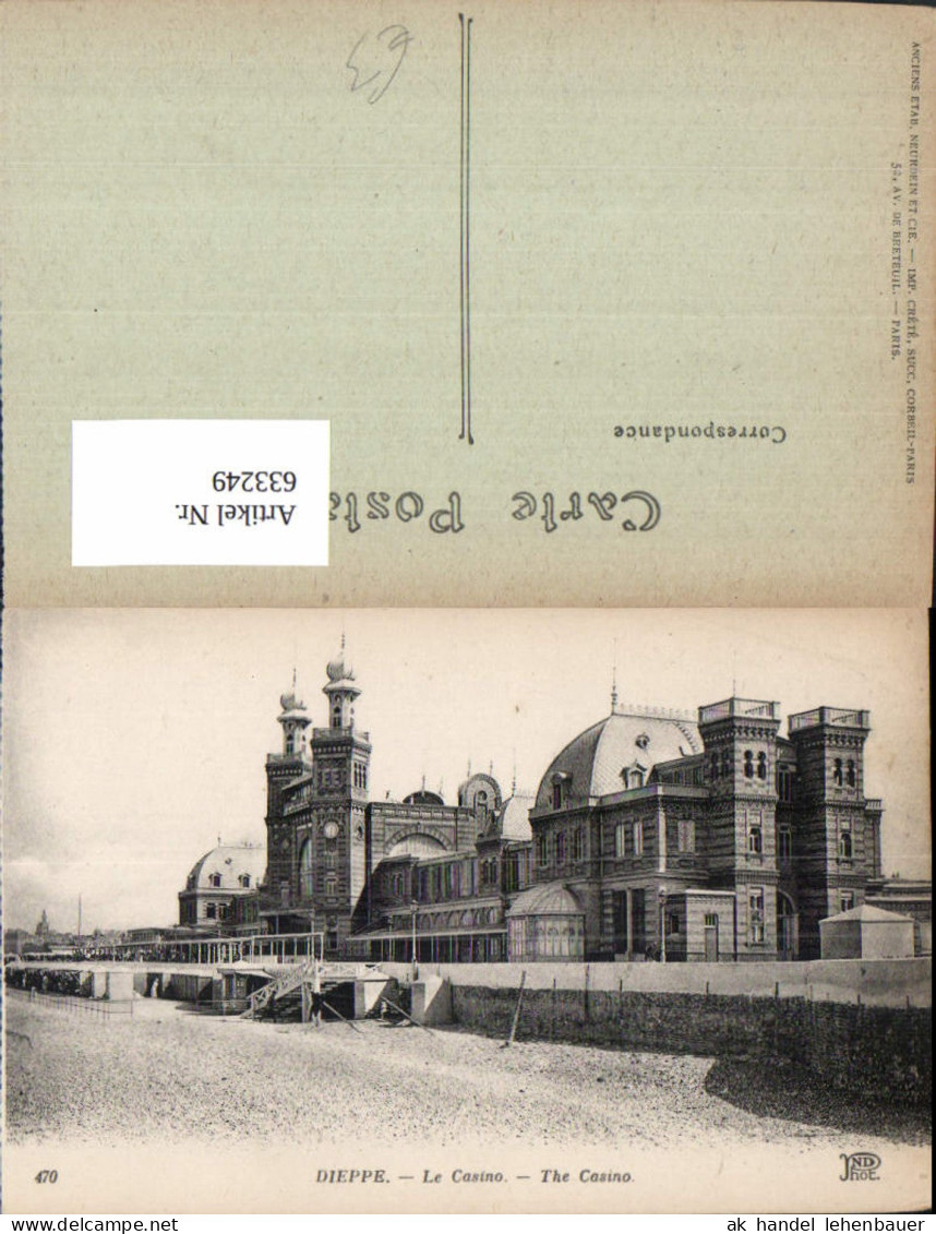 633249,Dieppe Le Casino The Casino France