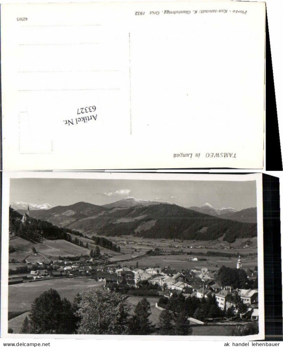 63327,Tamsweg im Lungau 1932