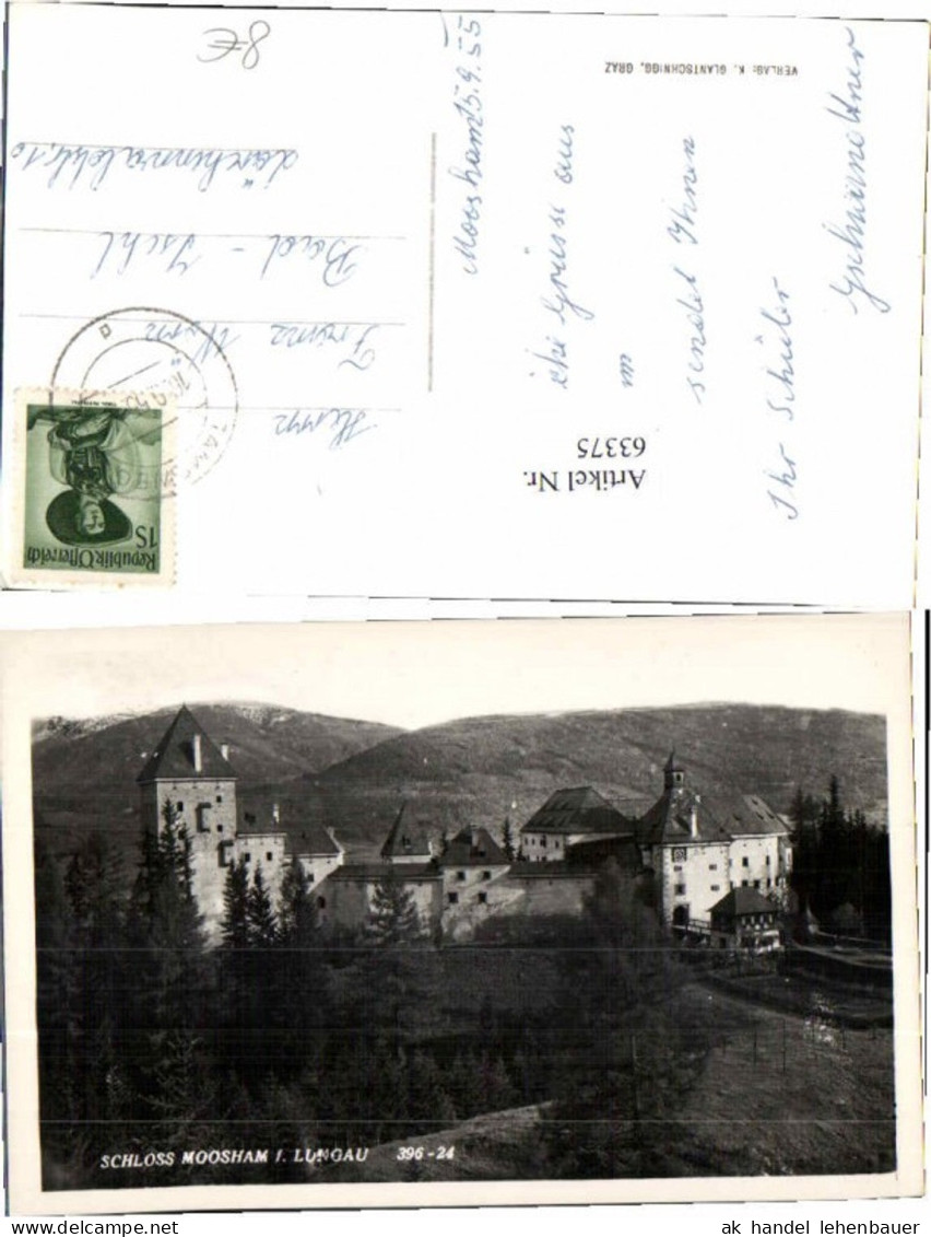 63375,Schloss Moosham im Lungau Tamsweg