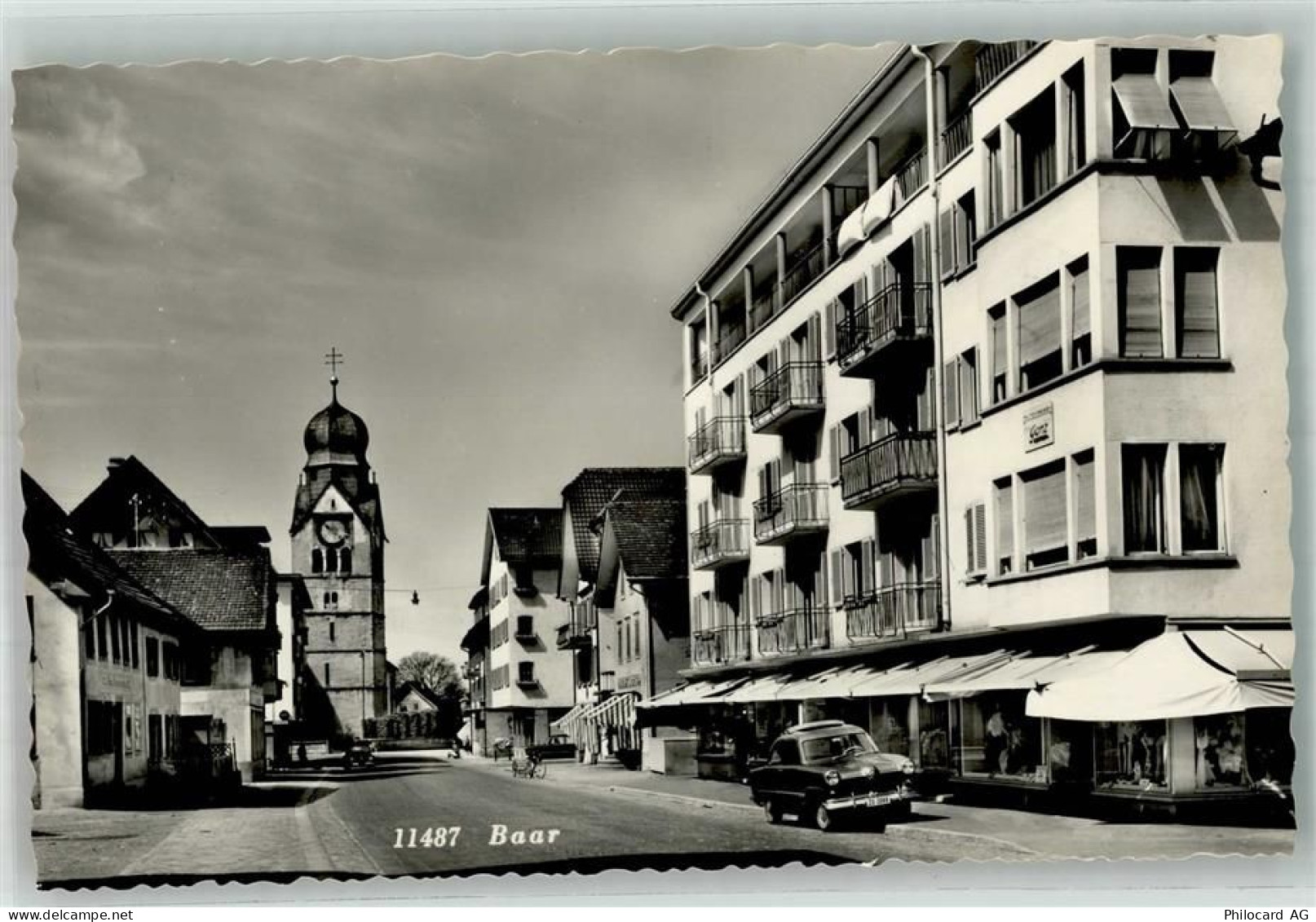 6340 Baar Foto AK Auto Geschäft - 14001095