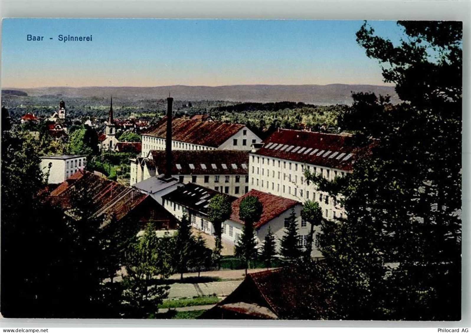6340 Baar Foto AK Fabrik Spinnerei - 13306276