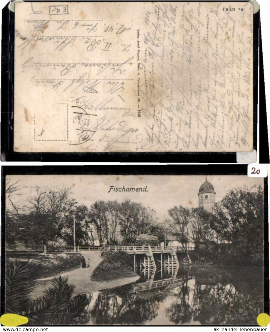63470,Fischamend Partie im Ort 1916