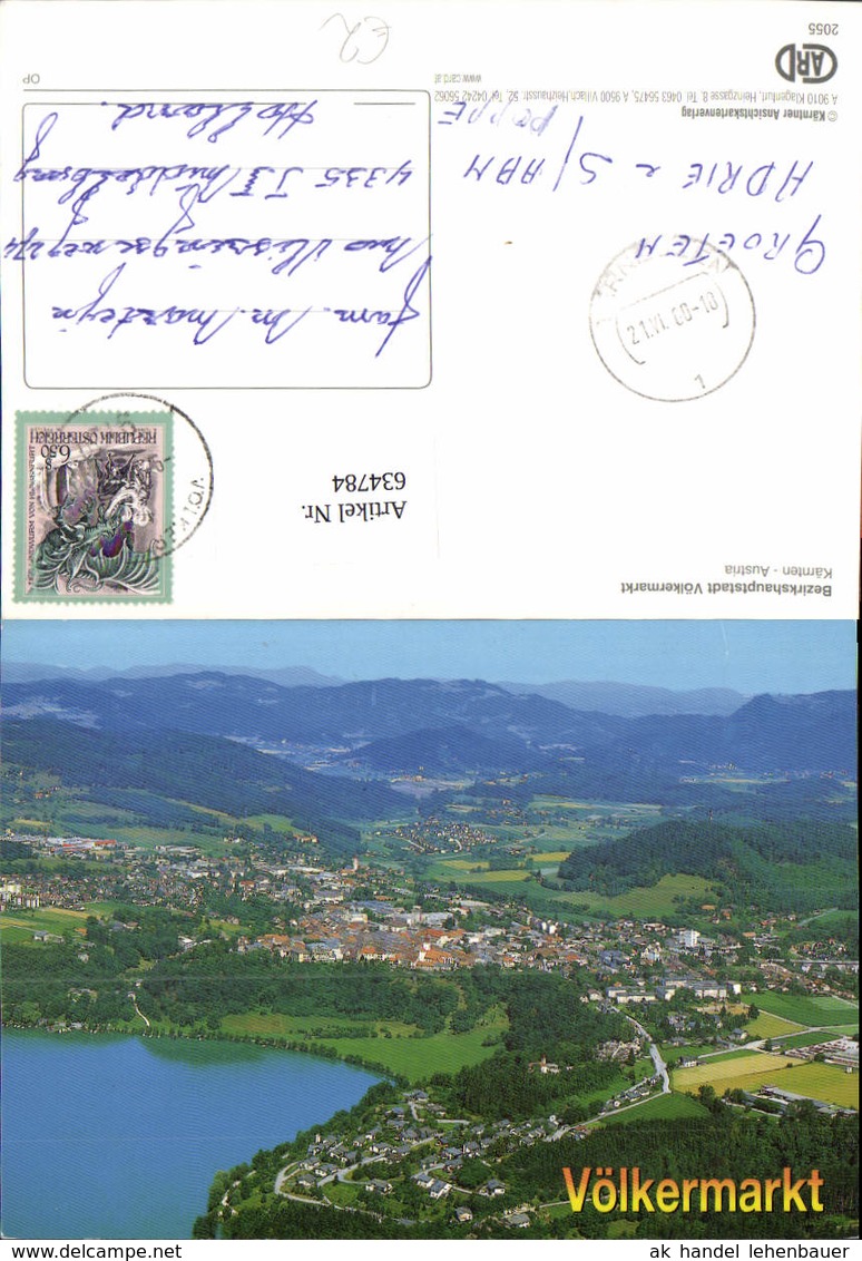 634784,Luftbild V&ouml;lkermarkt