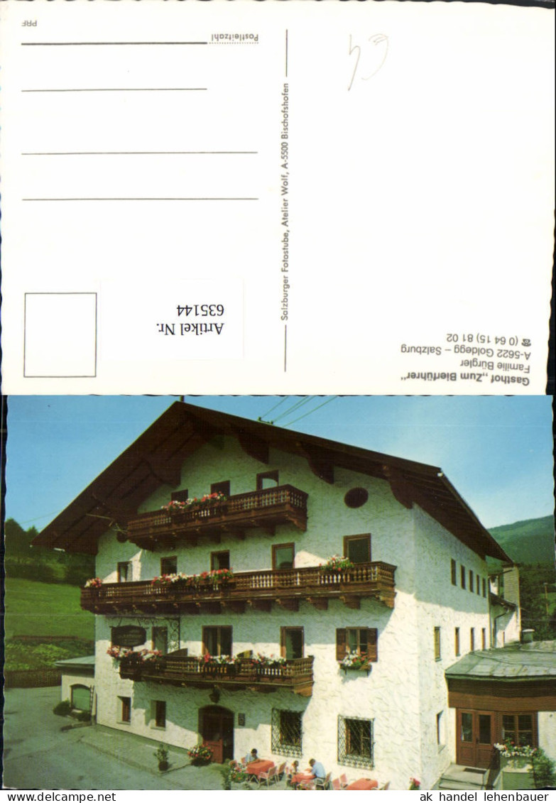 635144,Goldegg Gasthof Zum Bierführer