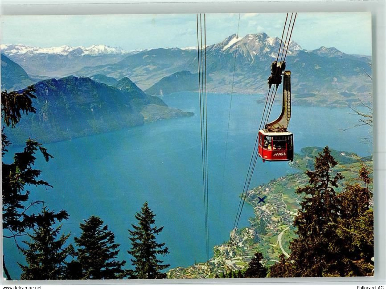 6353 Weggis 1980 - Luftseilbahn Weggis Rigi Kaltbad - 10390888