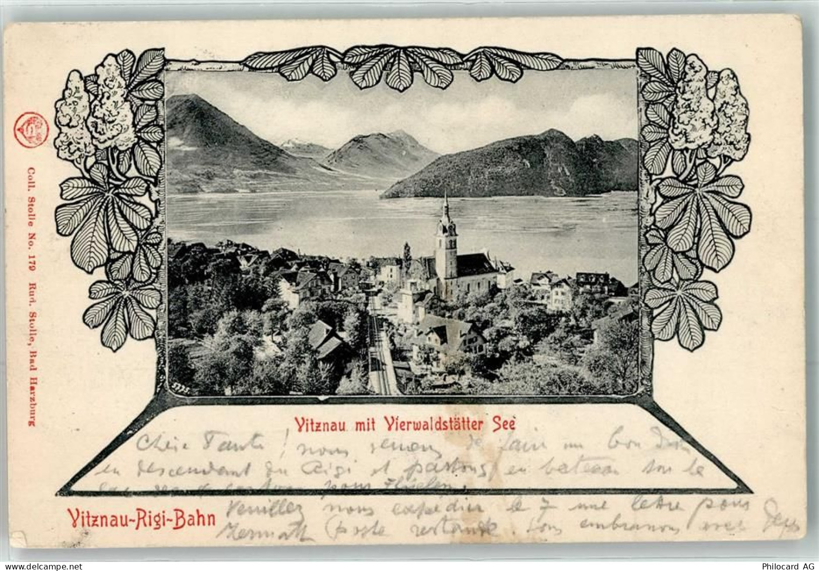 6354 Vitznau 1901 Passepartout Vitznau-Rigi-Bergbahn - 10643480