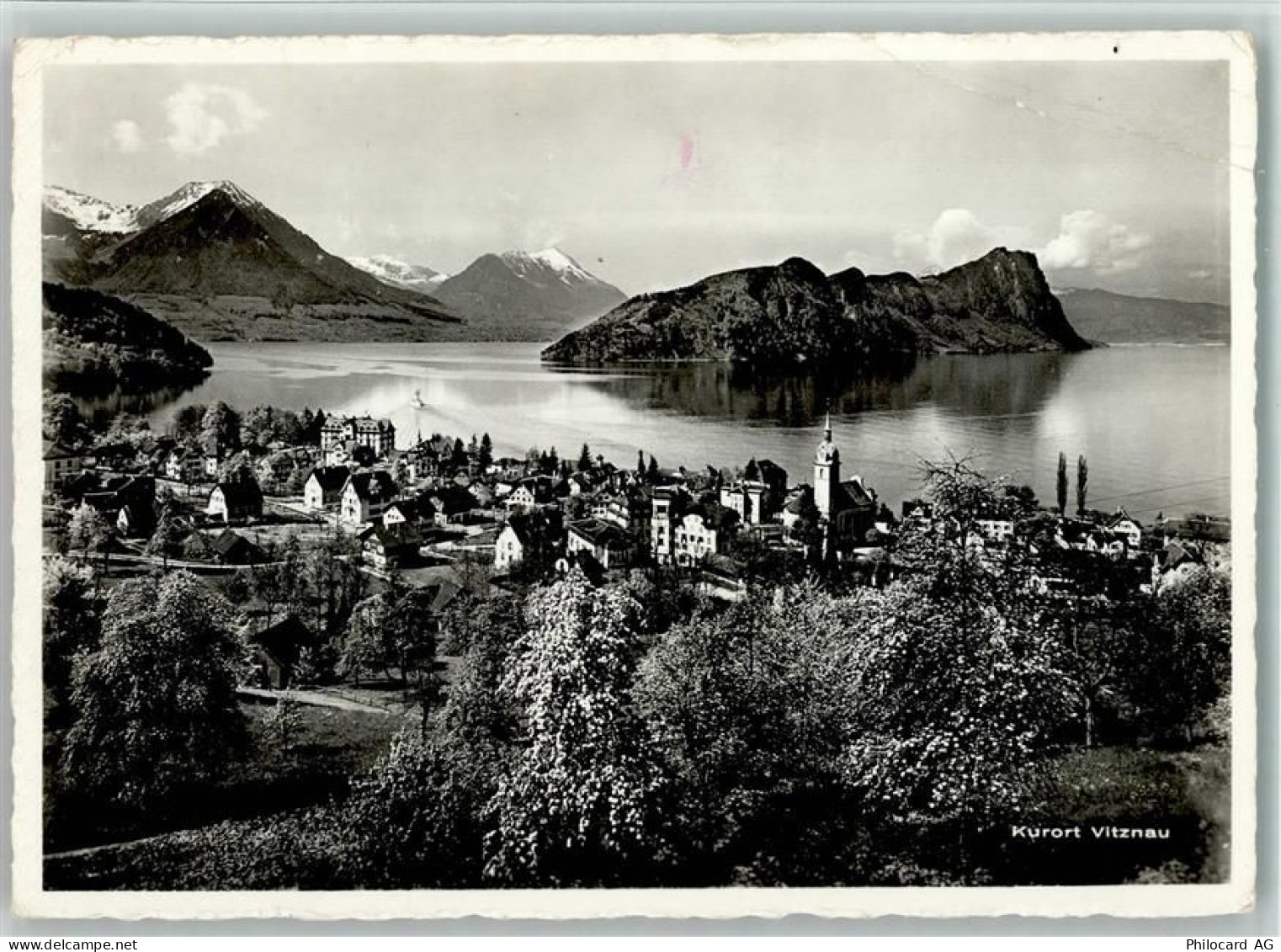 6354 Vitznau - Kurort Vitznau am Vierwaldstättersee mit Bürgenstock Buoc... - 11062039