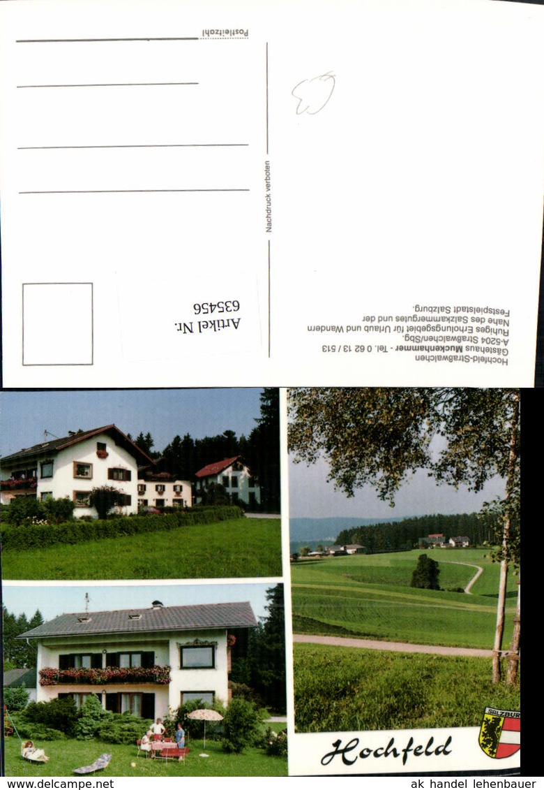 635456,Mehrbild Ak Stra&szlig;walchen Hochfeld G&auml;stehaus Muckenhammer